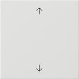 Накладка управления с символами стрелок System 3000 Белый глянцевый