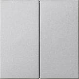 Накладка управления 2-местн. System 3000 System 55 Алюминий