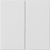 Накладка управления 2-местн. System 3000 System 55 Белый шелковисто-матовый