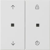 Накладка управления Memory System 3000 Белый шелковисто-матовый