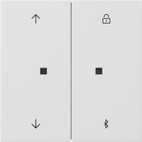 Таймер жалюзи и таймер BT System 3000 Gira F100 Белый глянцевый