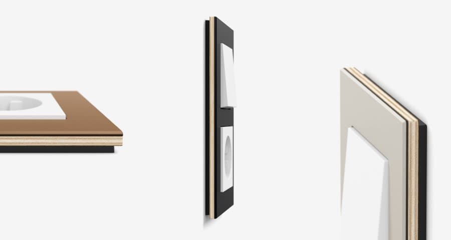 Gira Esprit Linoleum-Multiplex