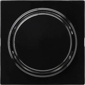 Клавишный переключатель с самовозвратом 10А/250В в сборе, черный Gira S-color 012747