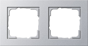 Рамка E2 Алюминий 2-постовая