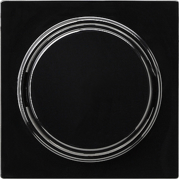 Клавиша для переключателя и кнопочного механизма, черный Gira S-color 026147