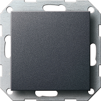 Заглушка с опорной платой, антрацит Gira 026828