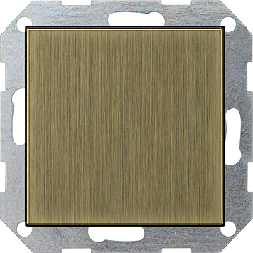 Заглушка с опорной платой, бронза Gira 0268603