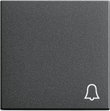 Клавиша с символом «звонок», антрацит Gira 028628