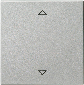 Радионакладка системы управления жалюзи с возможностью подключения датчиков Алюминий