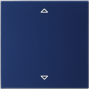 Накладка системы управления жалюзи Standard Синий Gira S-color