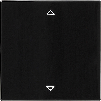 Накладка системы управления жалюзи Standard Черный Gira S-color