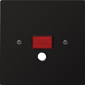 Накладка для шнурового выключателя Черный Gira S-color