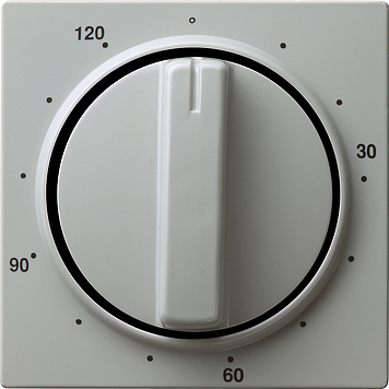 Накладка таймера 120 мин Серый Gira S-color