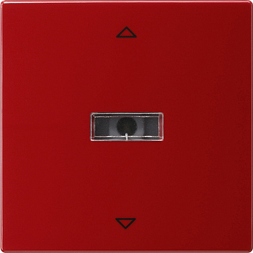 Накладка системы управления жалюзи Красный Gira S-color