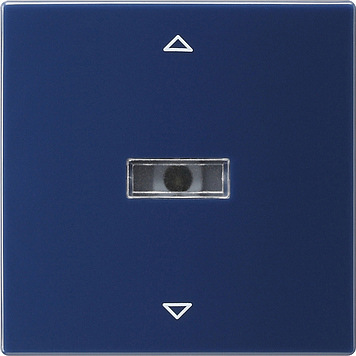 Накладка системы управления жалюзи Синий Gira S-color