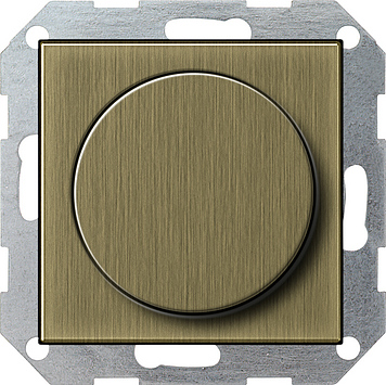 Накладка светорегулятора Бронза