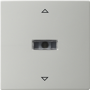 Сенсорный выключатель управления жалюзи Серый Gira S-color