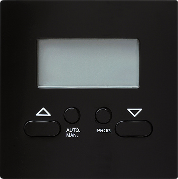 Накладка механизма электронного управления жалюзи Черный Gira S-color