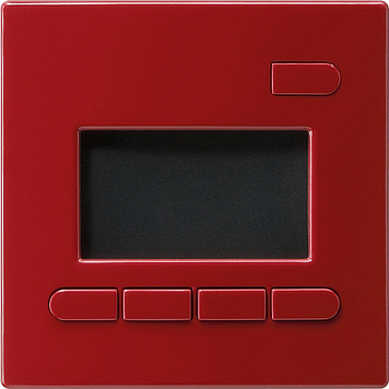 Электронный таймер Easy Красный Gira S-color