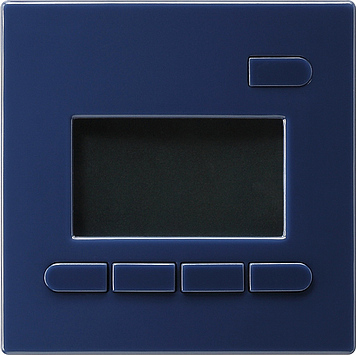 Электронный таймер Easy Синий Gira S-color