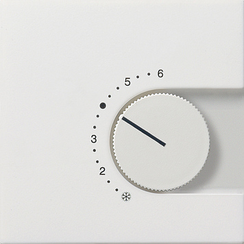 Накладка для регулятора температуры пола Белый Gira F100