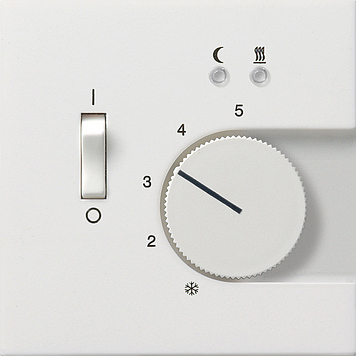 Накладка для регулятора температуры пола Белый Gira F100