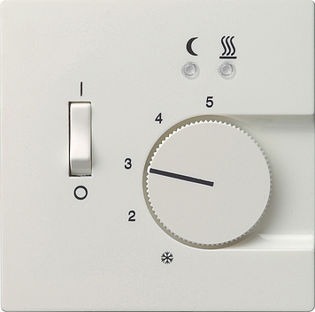 Накладка для регулятора температуры пола Белый Gira S-color