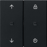 Накладка управления Memory System 3000 Матовый черный