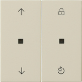 Накладка управления Memory System 3000 Кремовый глянцевый