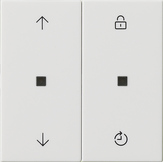 Накладка управления Memory System 3000 Белый глянцевый