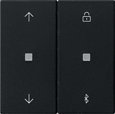 Таймер жалюзи и таймер BT System 3000 System 55 Чёрный матовый