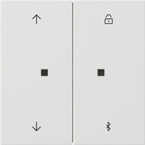 Таймер жалюзи и таймер BT System 3000 Gira F100 Белый глянцевый