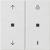 Таймер жалюзи и таймер BT System 3000 System 55 Белый шелковисто-матовый