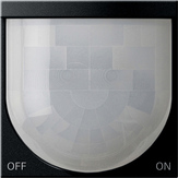 Накладка датчика движения System 3000 Чёрный матовый